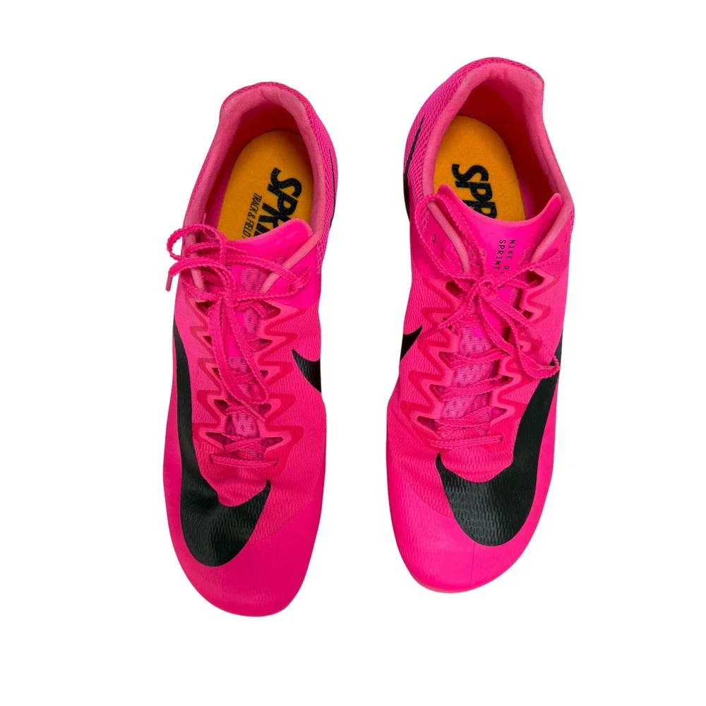 Nike Zoom Rival Sprint Track Field Spike Shoes 14 Hyper Pink Orange DC8753-600
